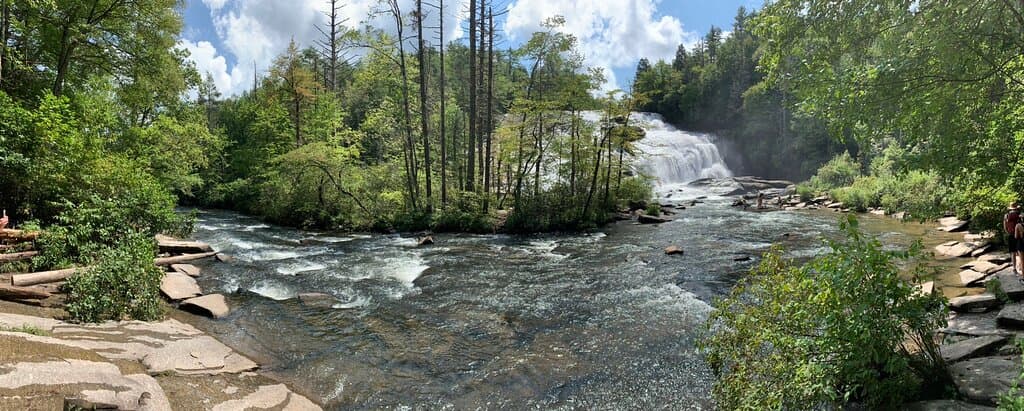 and continued onto the Triple Falls Trail going down to the Base of the Falls