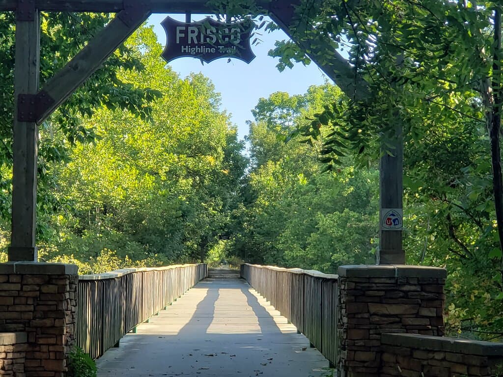 Bridge north of Walnut Grove