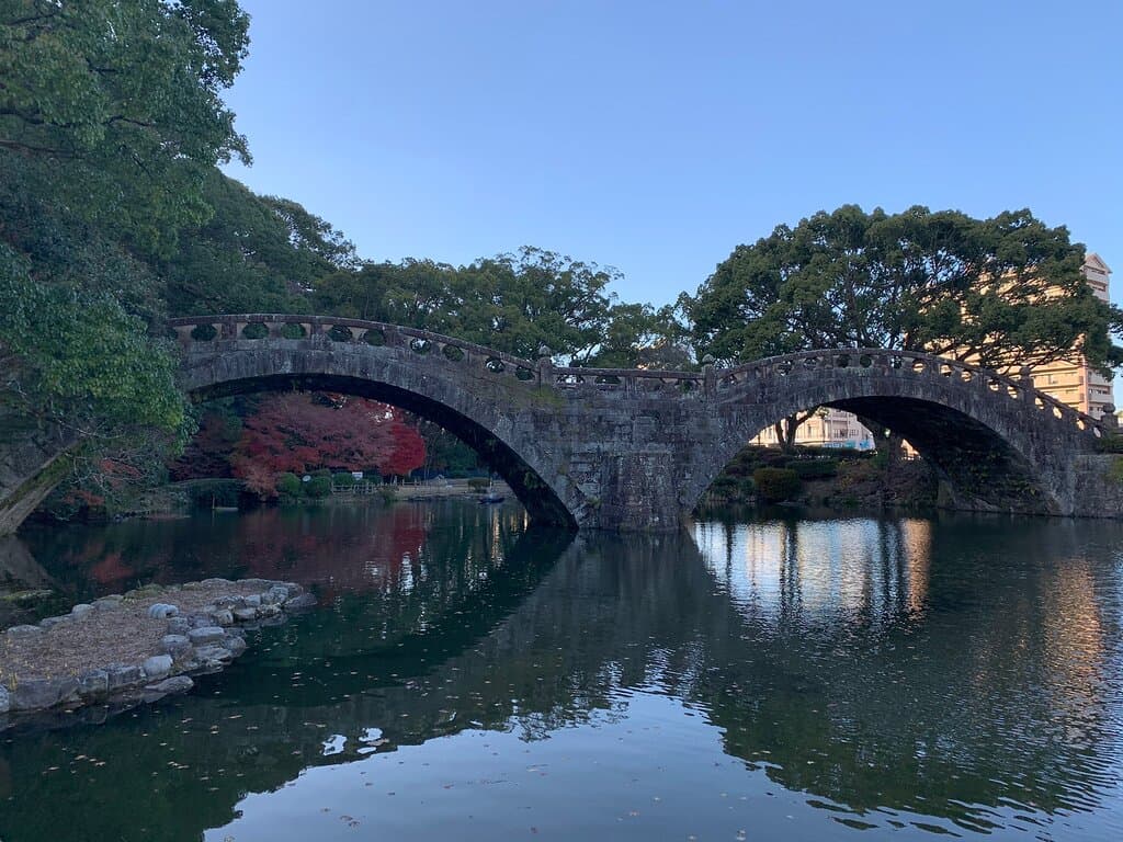 Isahaya Megane Bridge