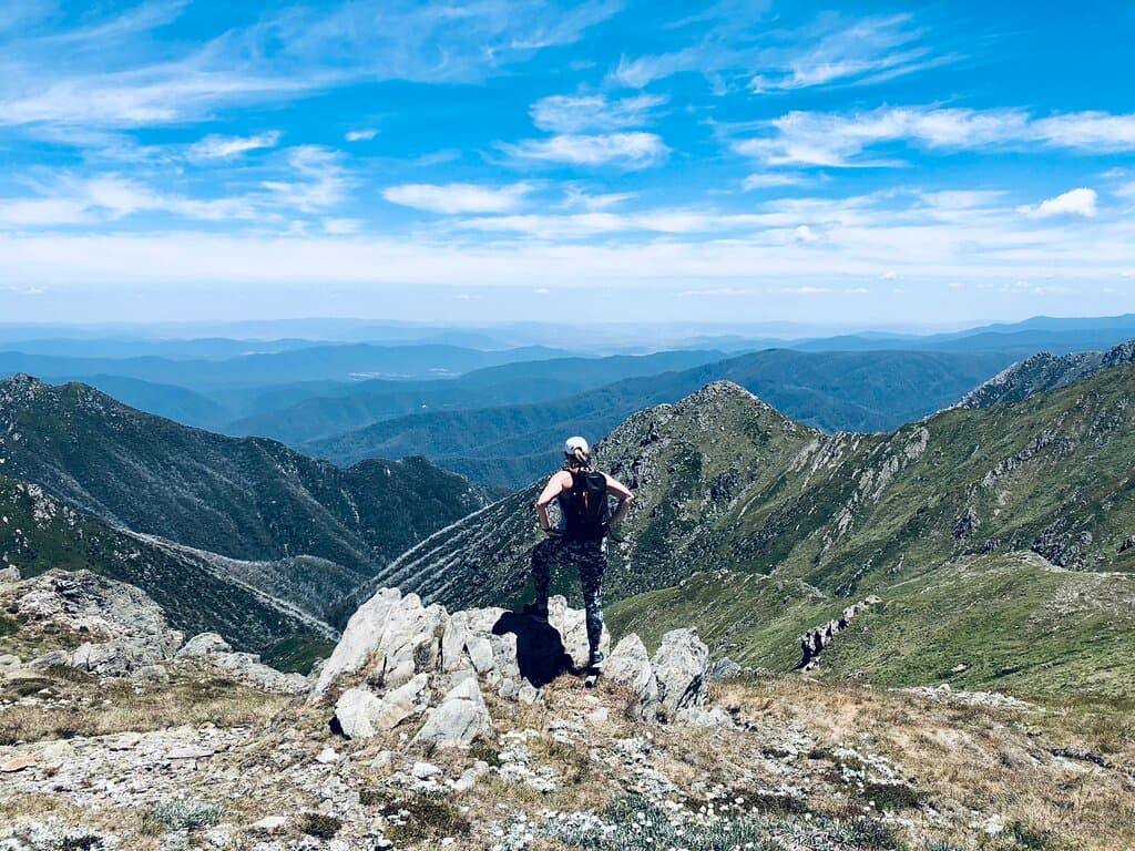 Can see al the way to Victoria from here. About half way (or a little over) to the Summit