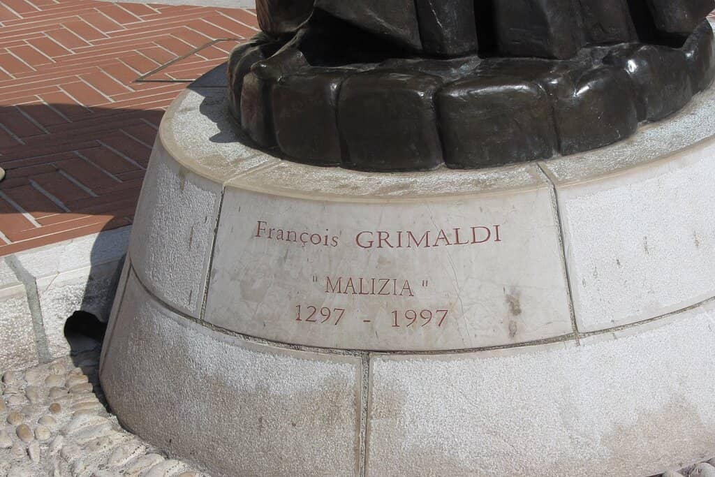 François Grimaldi Statue