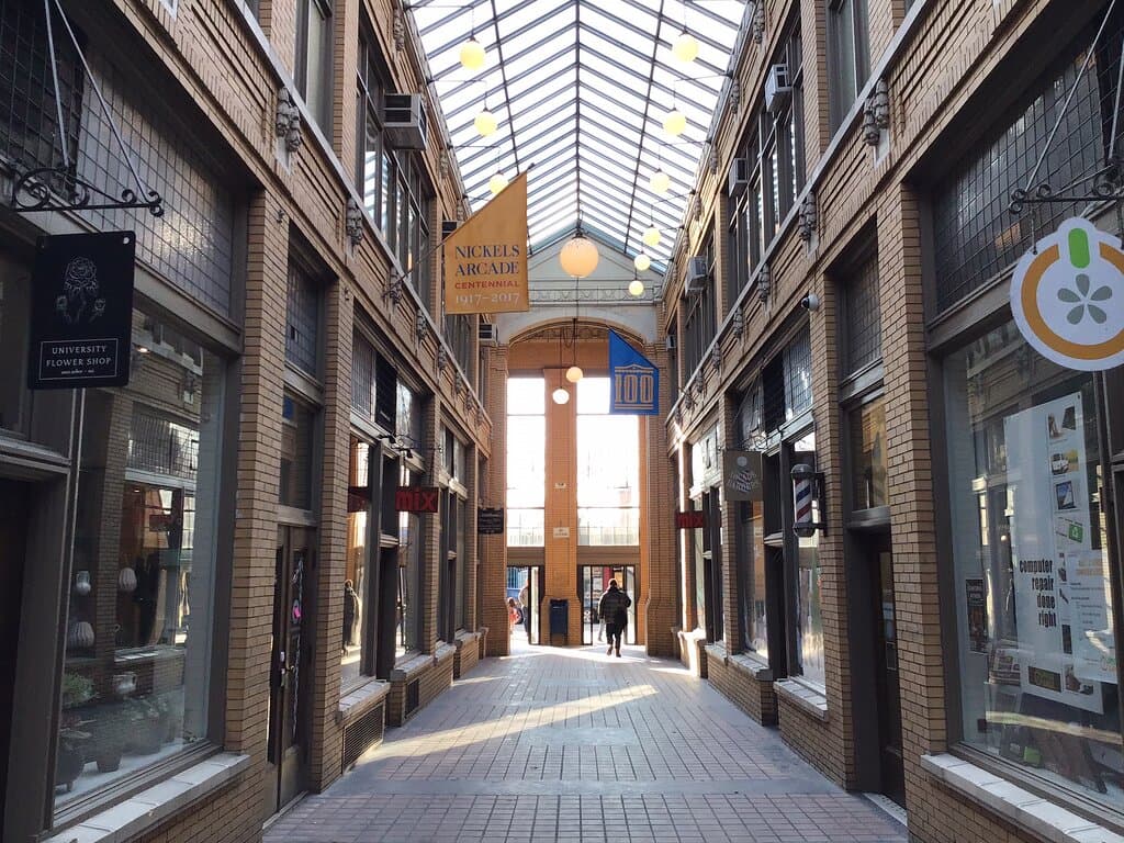 Nickels Arcade Ann Arbor