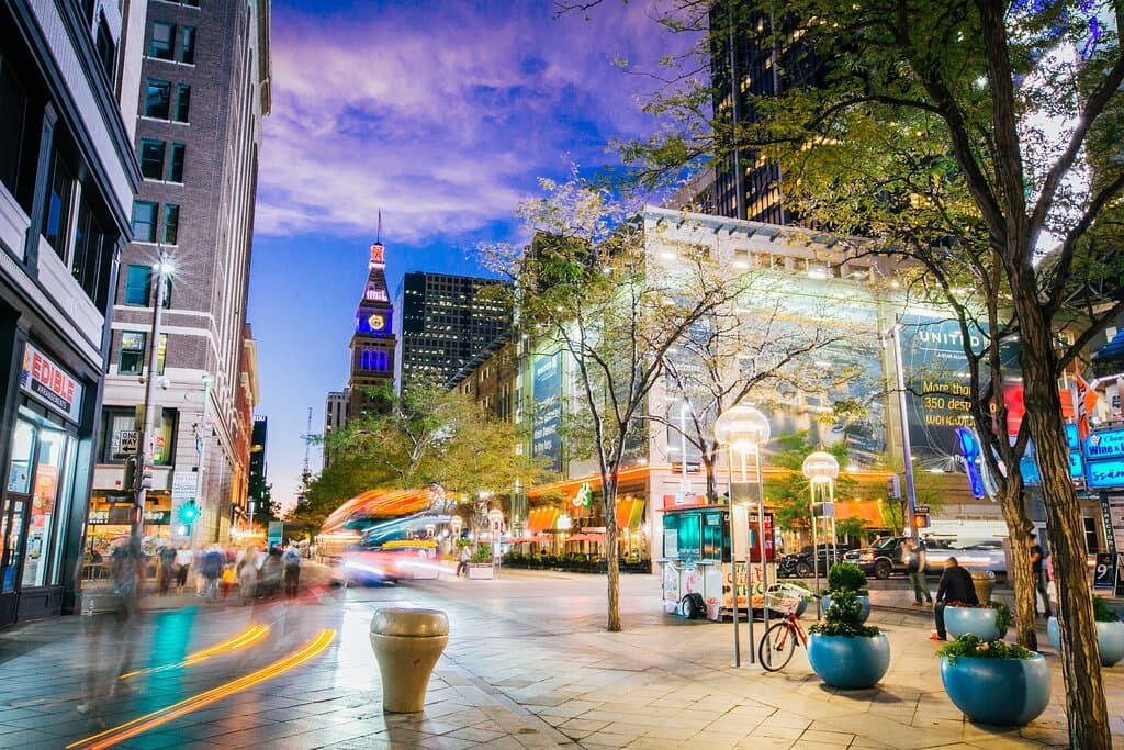 The mile-long, pedestrian-friendly mall is packed with shopping, restaurants and attractions.