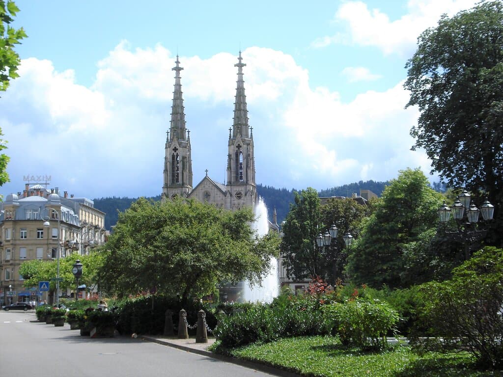 Evangelische Stadtkirche i Baden-Baden