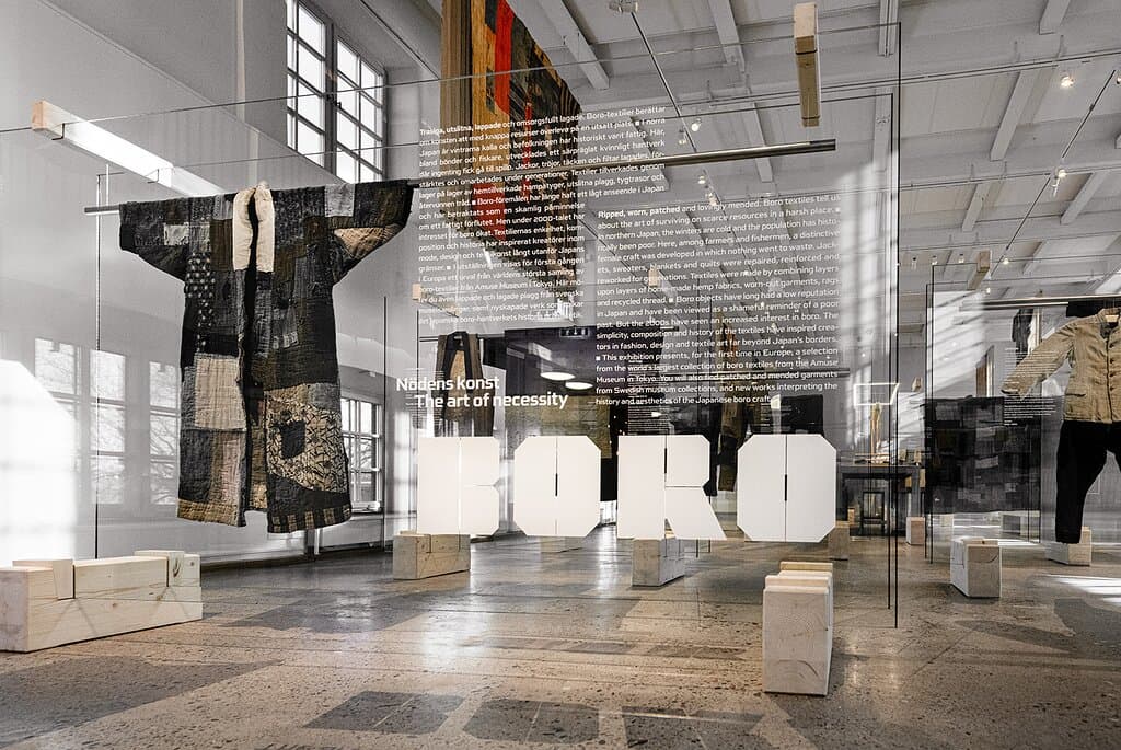 Boro - The Art of Necessity is on display 30 March 2021 - 9 Januari 2021 at Östasiatiska museet