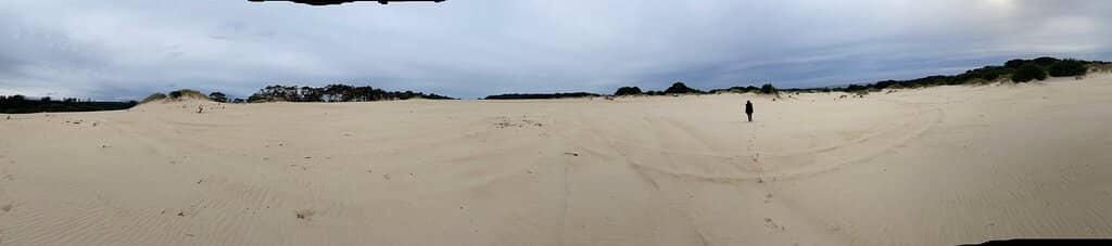Towering Sand Dunes