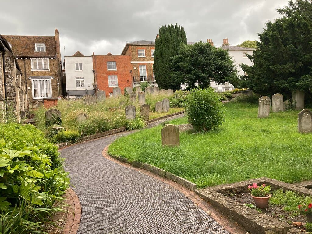 “Eco friendly’ churchyard