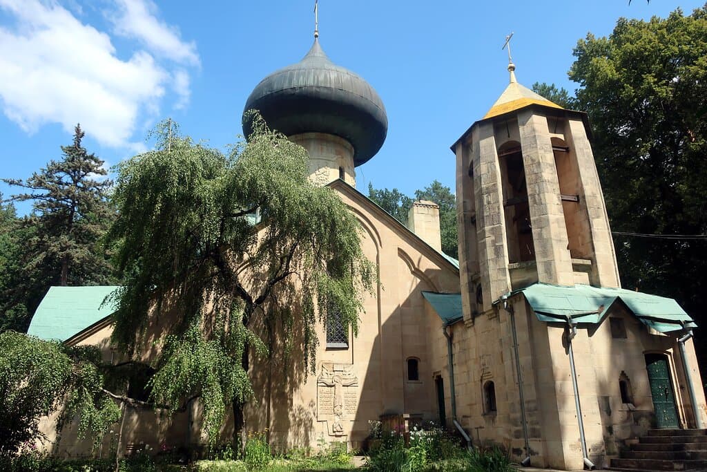 Savior Transfiguration Church. Very unusual architecture
