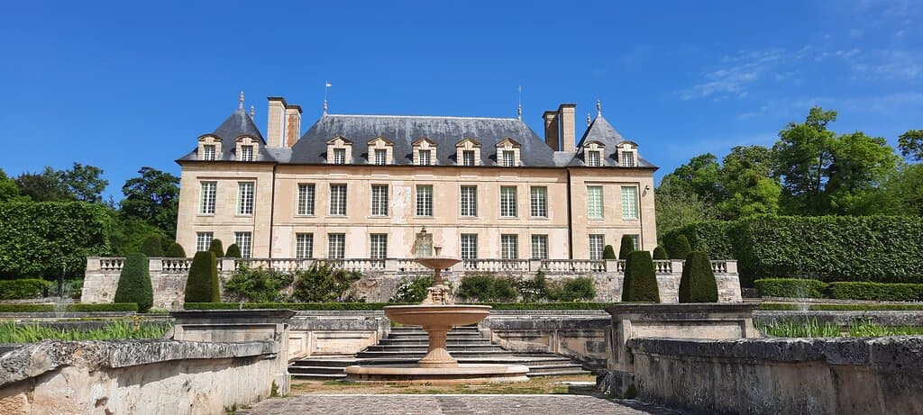 Vue du Château d'Auvers