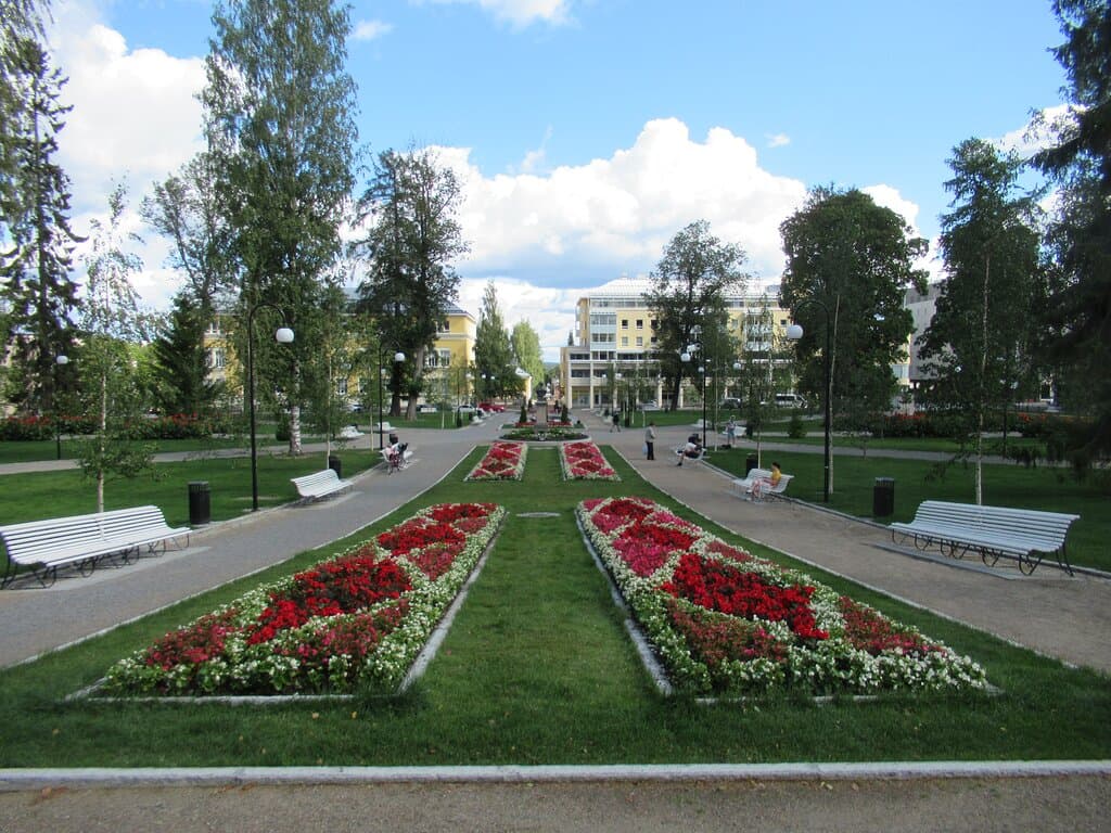The Park seen from the church