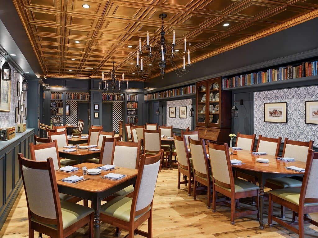 Dickens Dining Room at the Golden Lamb