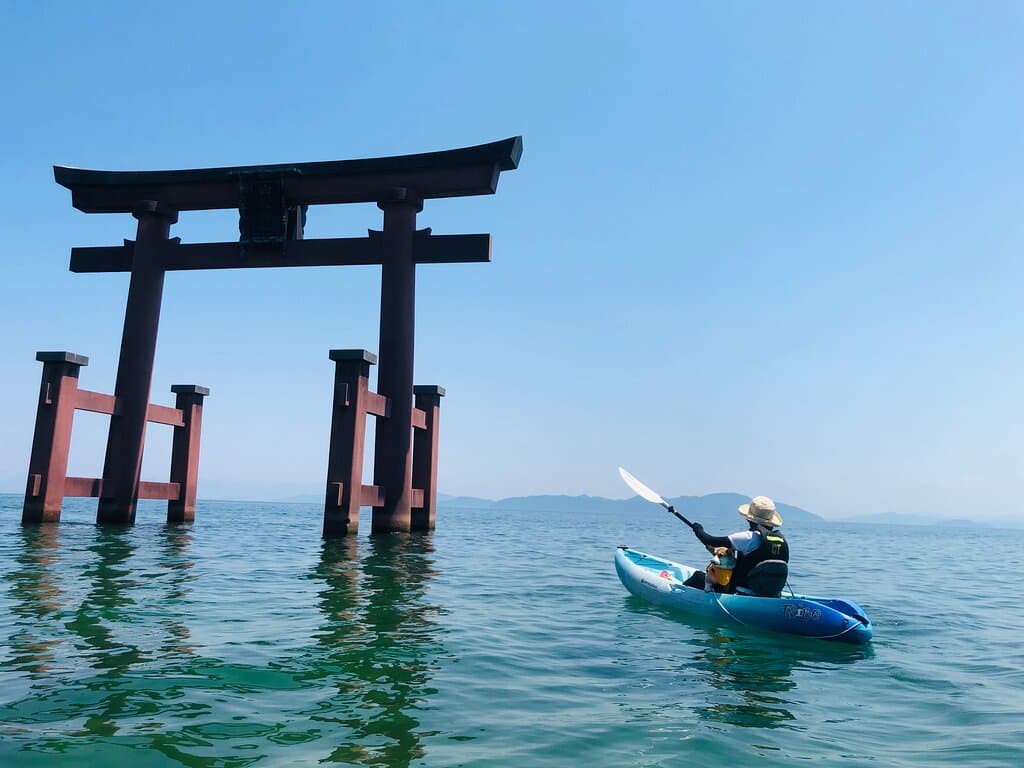 Shirahige shrine gate