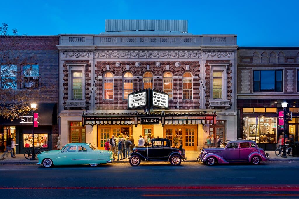 Downtown Bozeman's Historic Ellen Theatre