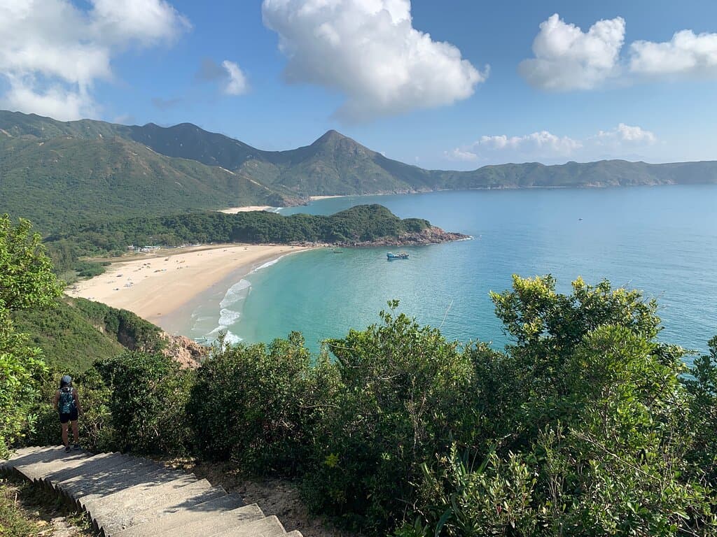 Ham Tin Beach - approaching from Sai Wan Beach
