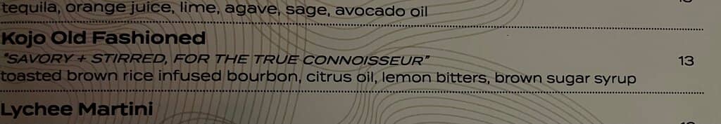 Craft Cocktails & Ambiance