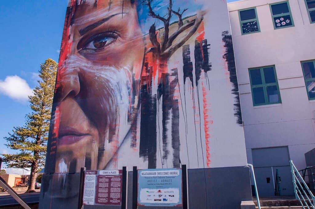 The "Welcome to Country" Mural