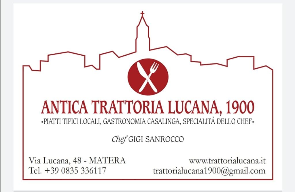 Trattoria lucana matera