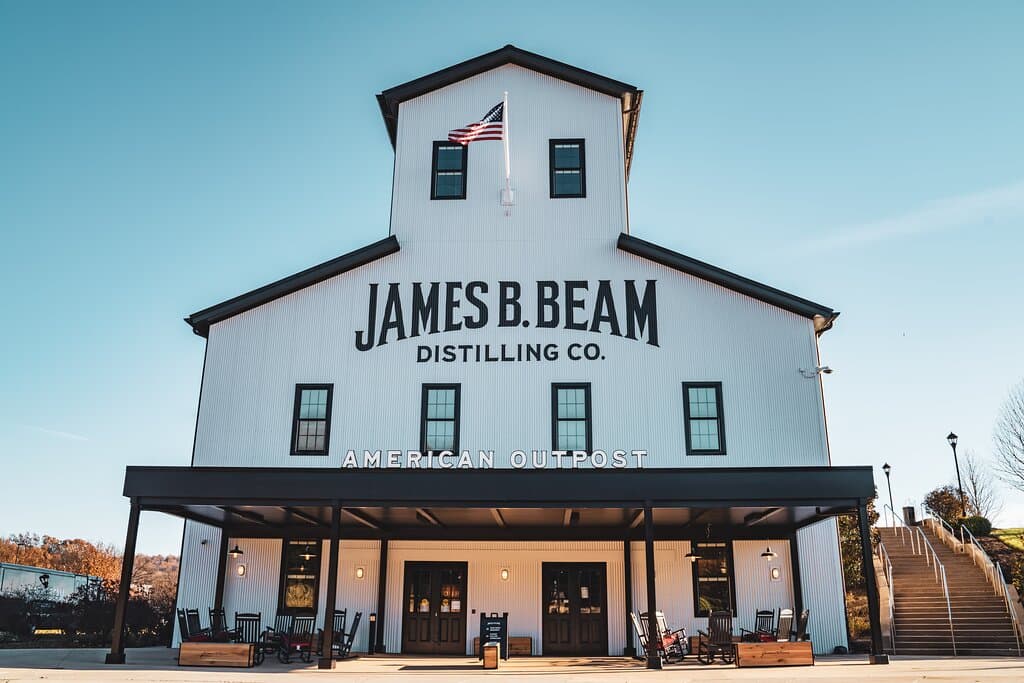 The James B. Beam Distilling Co. American Outpost - all new visitor center here on campus.