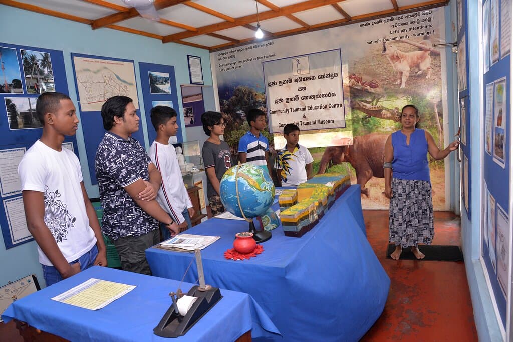 Awareness programs at the Community Tsunami Awareness.