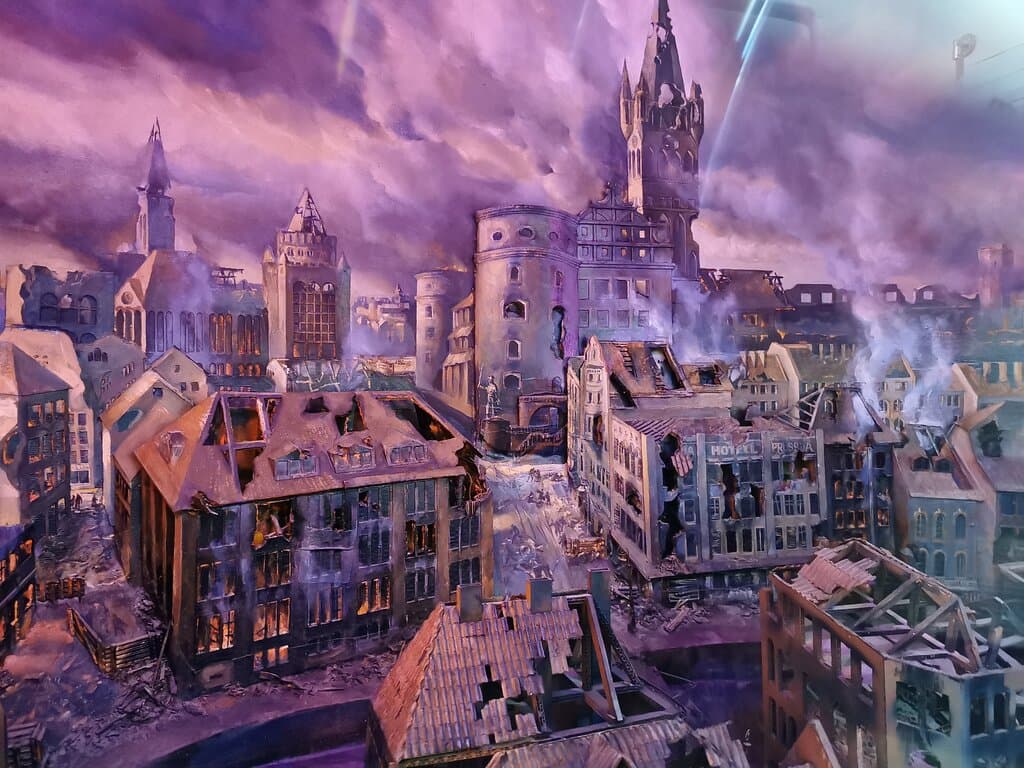 Диорама "Бои за центр Кёнигсберга"