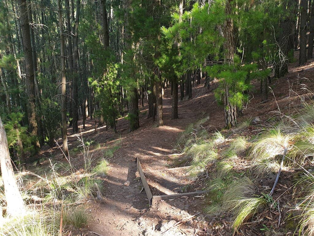 Camping on an Extinct Volcano