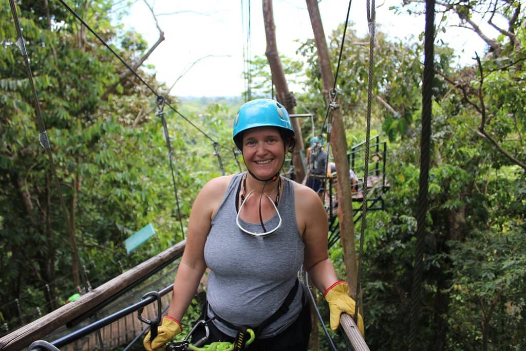 Thrilling Zip-Line Experience