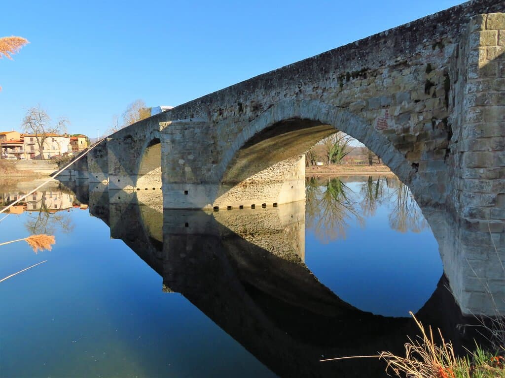 Scorcio di- Ponte Buriano