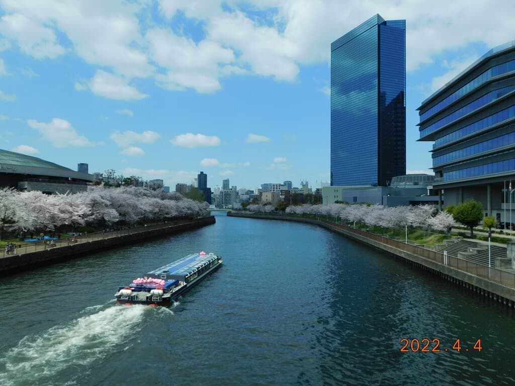 アクアライナー お花見クルーズ