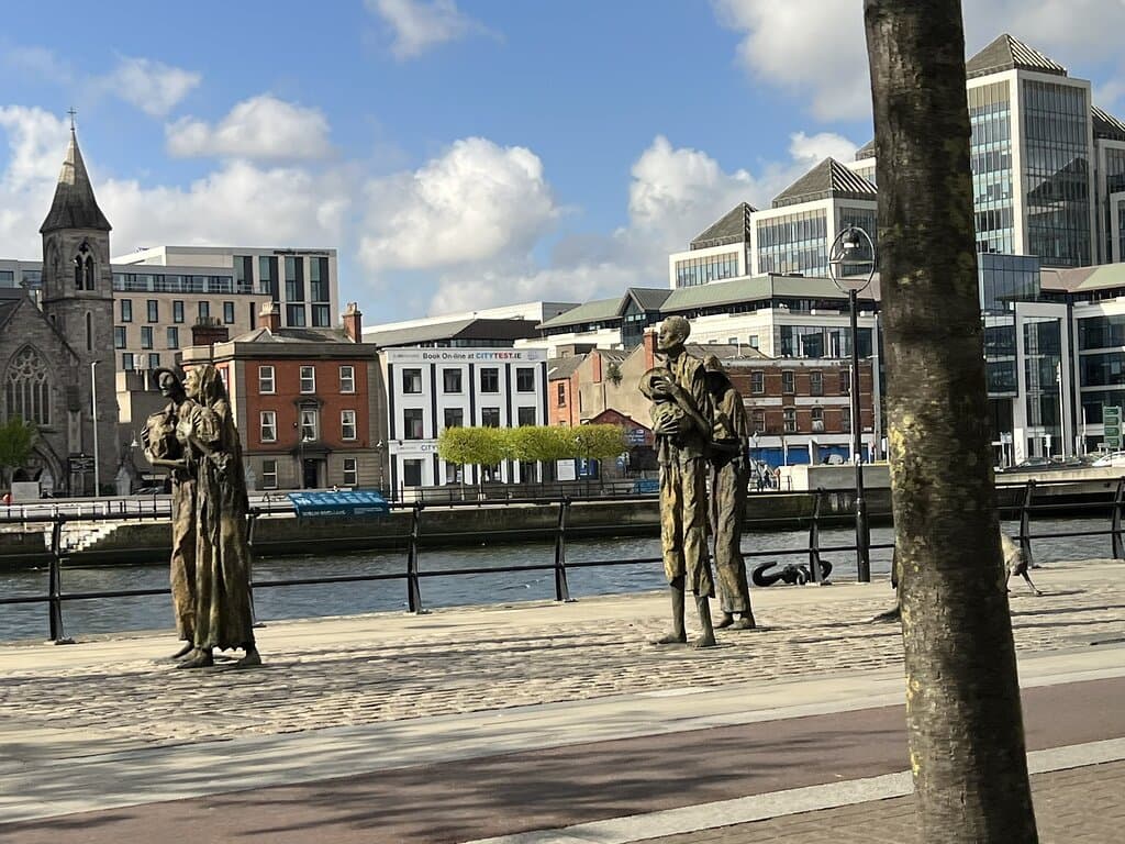 Famine Memorial Dublin
