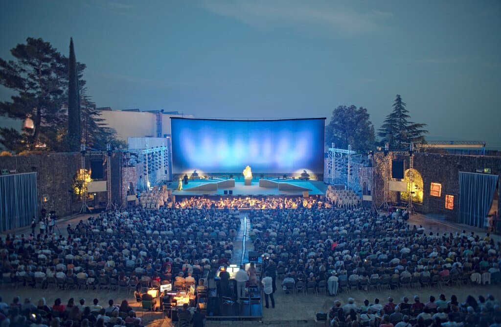 Aida, performed by Croatian National Theatre Ivan pl. Zajc Rijeka, 2017.
