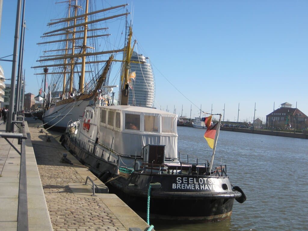 Das haben wir im März 2022 im Neuen Hafen gesehen...