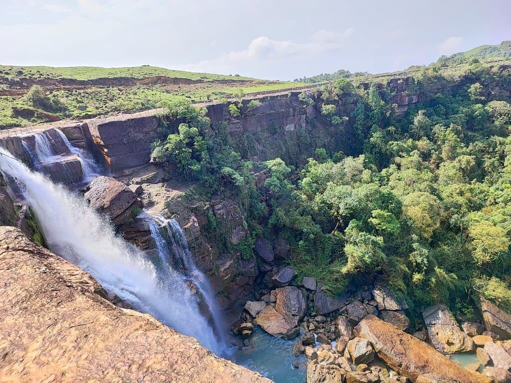 Refreshing waterfall