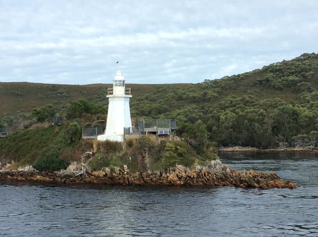 Cruising past Bonnet Island