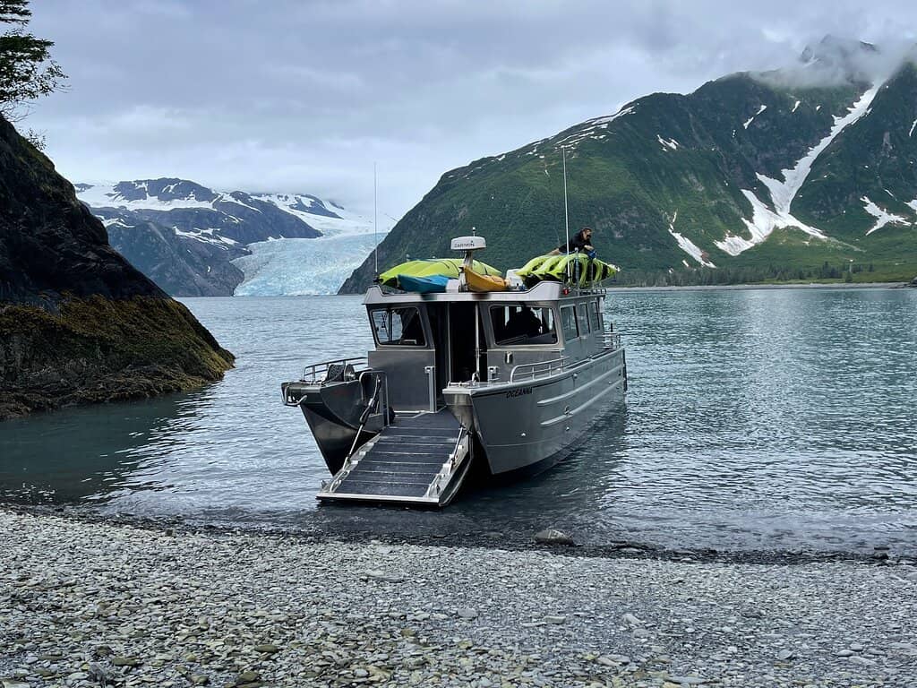 Glacier Calving Spectacle