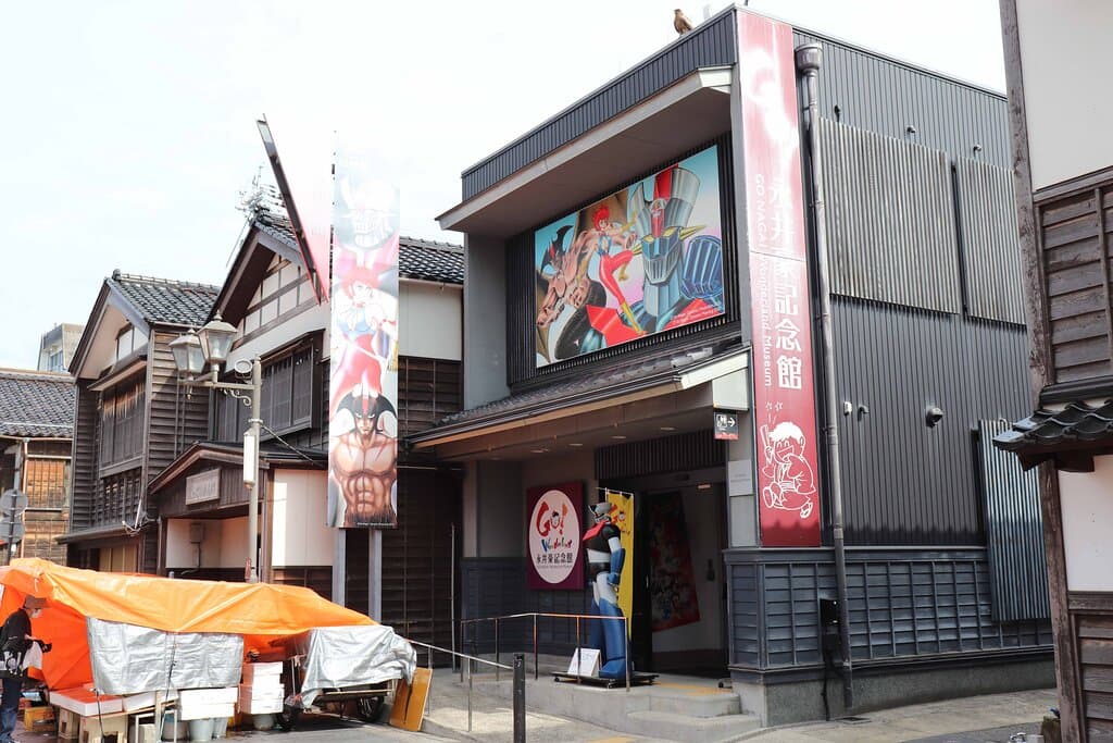 朝市通りにマジンガーZ
