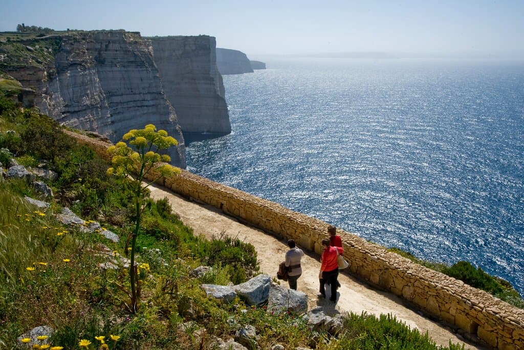 Sanap Cliffs Munxar Gozo