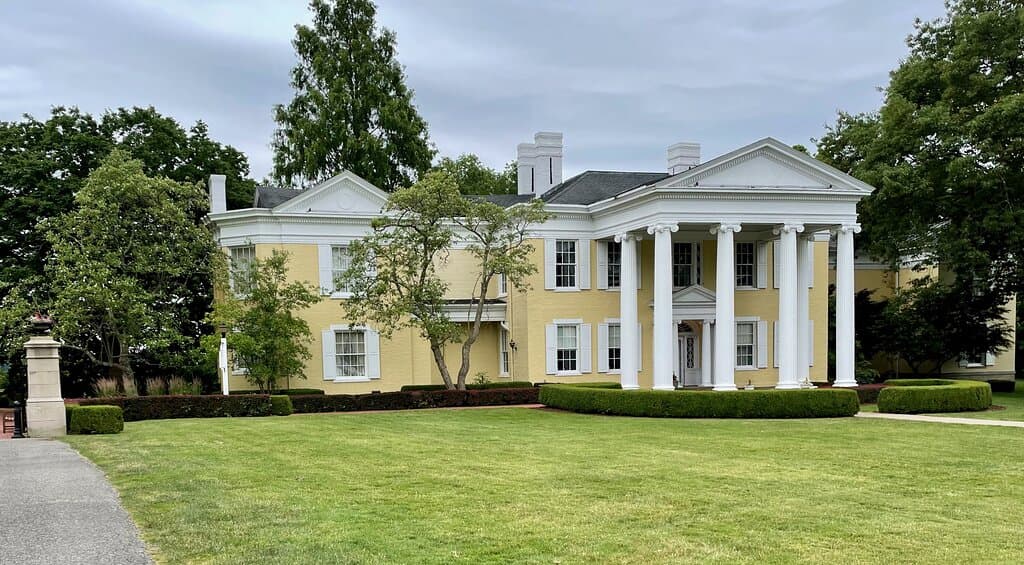 Oglebay Mansion from front