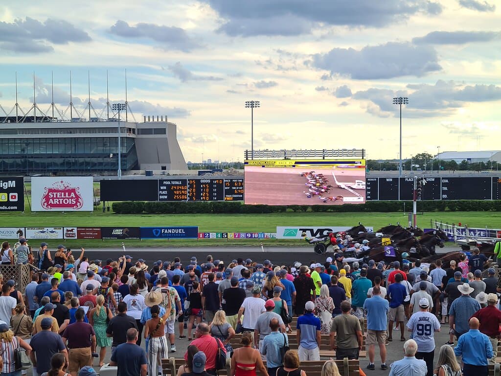 Starten af Hambletonian 2022