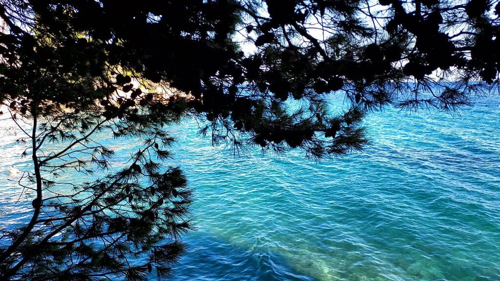 Crystal-Clear Cyan Waters