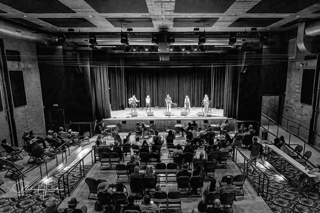 Live music concert at the Arcadia Theatre