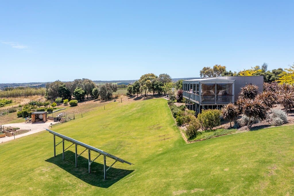 Gemtree's sustainable Tasting Room in McLaren Vale.
