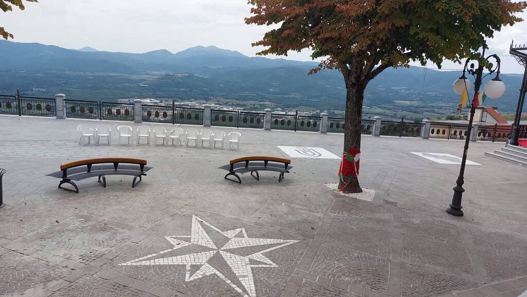 The Stations of the Cross Path