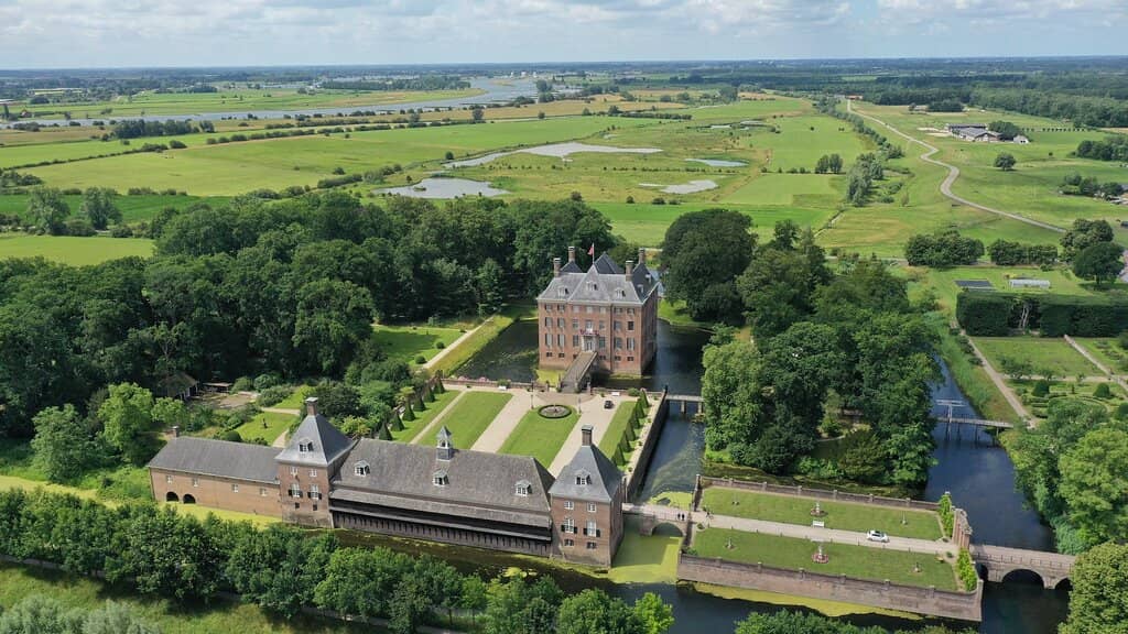 Expansive Castle Gardens