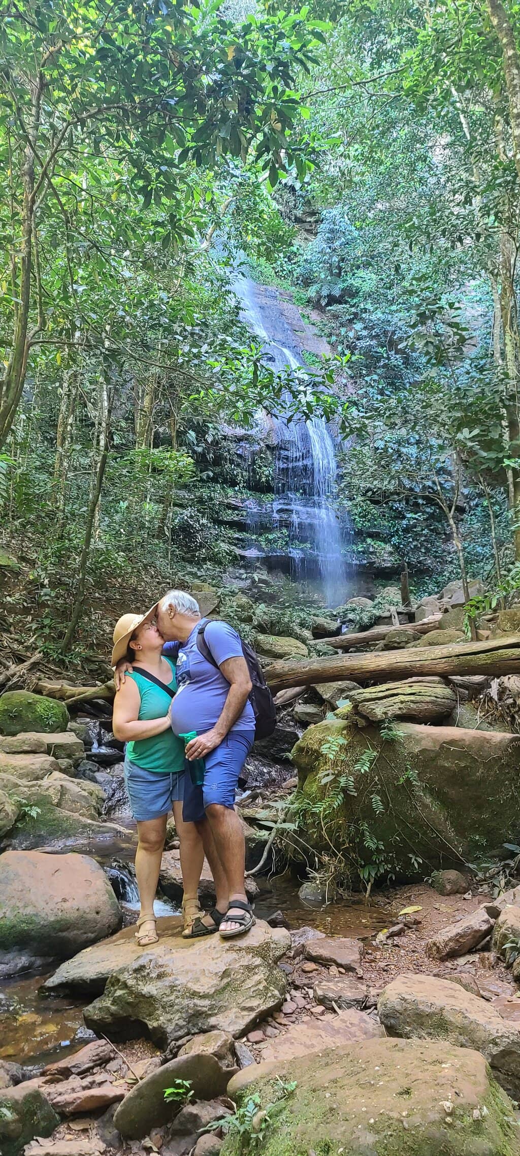 The 'Monkey Slide' Waterfall