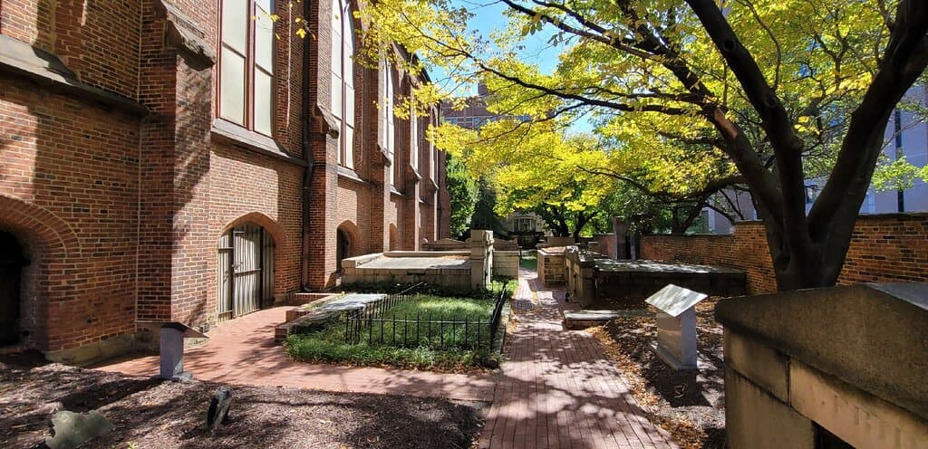 Westminster Hall & Burying Ground Poe's Grave