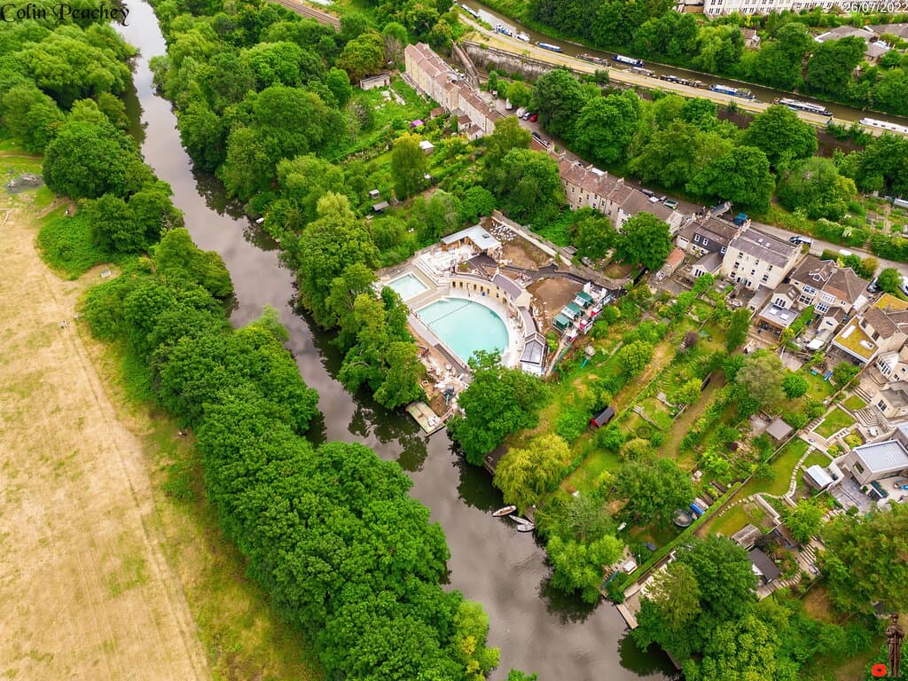 Cleveland Pools From Kensington Meadows, Bath