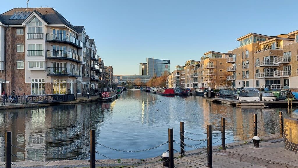Brentford Lock Grand Union Canal London