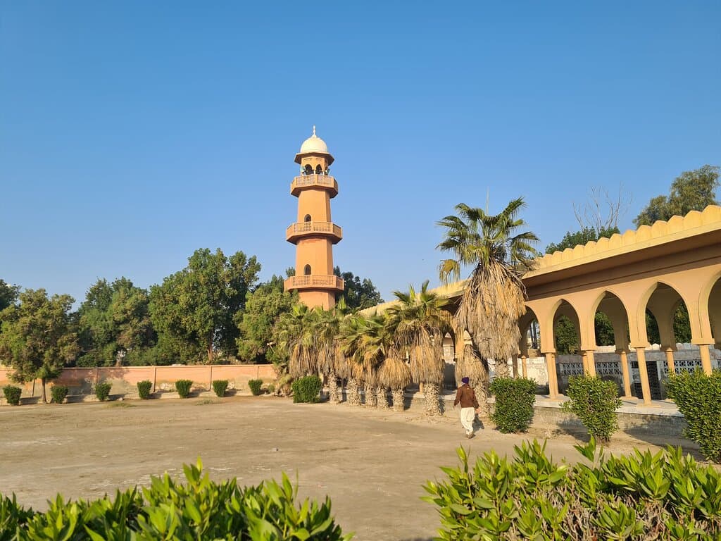 Central courtyard