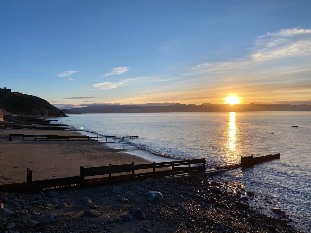 Sunrise from Marine Terrace Criccieth