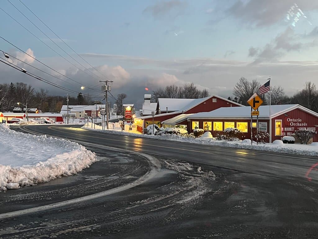 Winter at Ontario Orchards